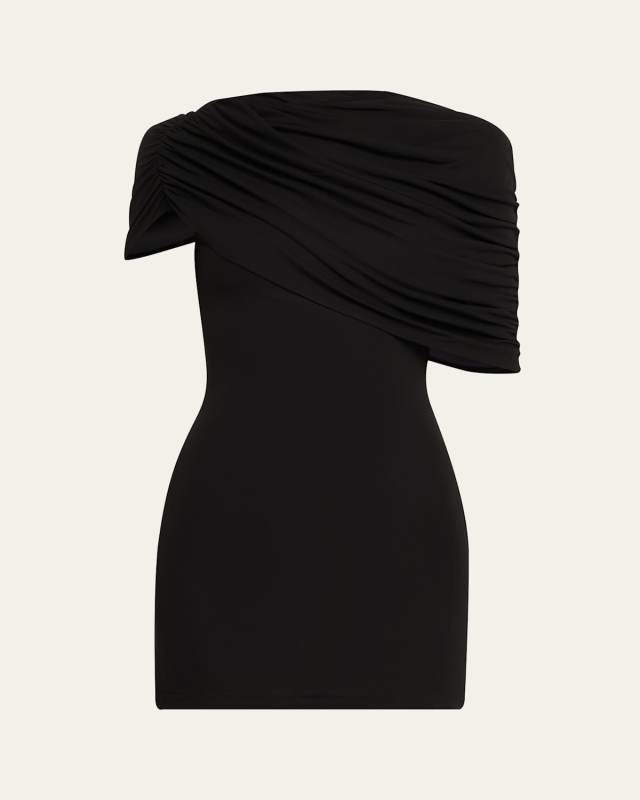 Bonachi Draped Mini Dress